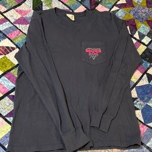 Port and Company Dark Gray Long Sleeve Tee